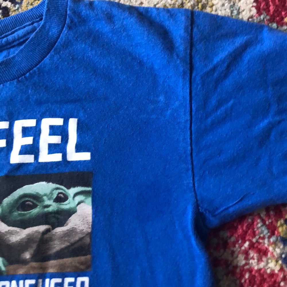 🧜🏼‍♀️3 for $15 item!🧜🏼‍♀️ Star Wars baby yoda tee - Picture 2 of 3